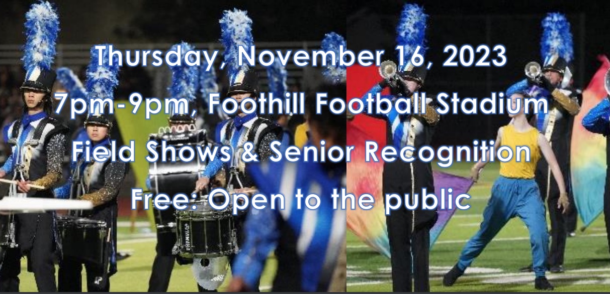 Marching Band Friends and Family Community Show 2023
